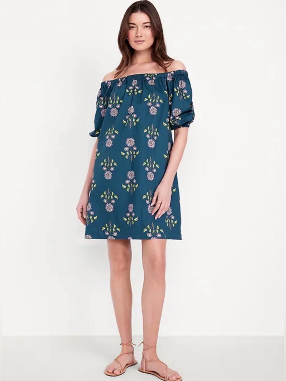 Old Navy Floral Off-Shoulder Summer Dress